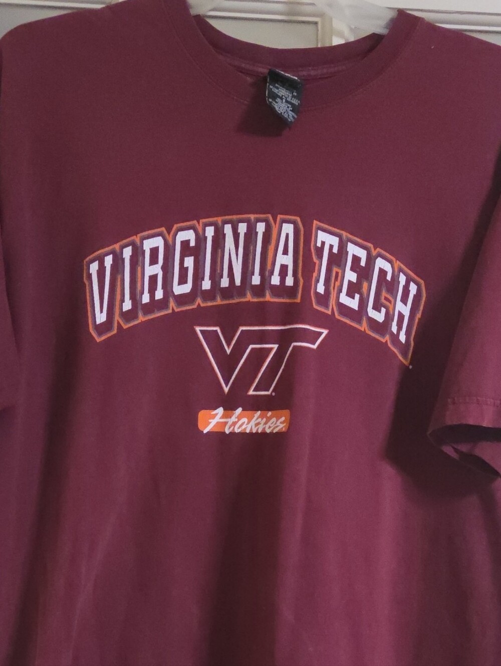Hokies Maroon Short Sleeve Tee